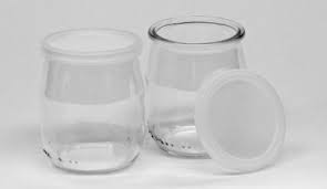 Yogurt Glass Jars 140ml 48 Cs Testek