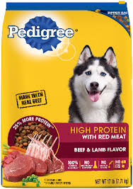 Pedigree High Protein Beef And Lamb Flavor Pedigree