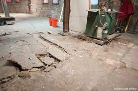 basement floor reshaping our footprint