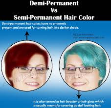 demi permanent vs semi permanent hair