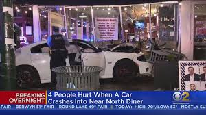 car crashes into near north diner cbs