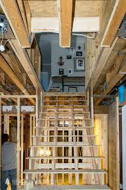 Installing The Stairs Framing In The