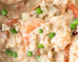 This baked chicken and porcini risotto is rich with the earthy flavours of mushrooms. Creamy Prawn Risotto Shrimp Recipetin Eats