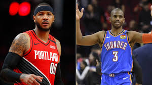 With the new york knicks ' season in a downward spiral, carmelo anthony may be a candidate for trade discussions. Chris Paul And Carmelo Anthony To Join Knicks Blazers Star S Future Is Dependent On Cp3s Decision Reports Claim The Sportsrush