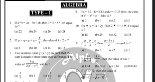 algebra questions and answers with