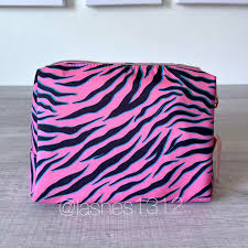 juicy couture cosmetic bag pink nylon