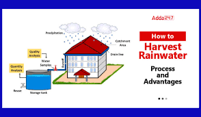 how to harvest rainwater process