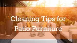 How To Clean Outdoor Furniture Clean