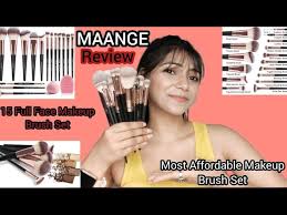 most affordable makeup brush maange