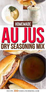 dry au jus seasoning mix recipe
