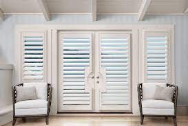 Perfect for french doors, patio door, balcony door, closet door, and any large windows. Inspiration Covering Doors With Window Treatments