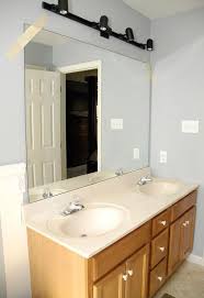 Bathroom Mirror Makeover