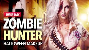 zombie hunter makeup and costume idea