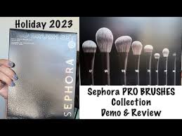 sephora pro brushes set review