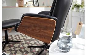 Ins moderne oder klassische wohnzimmer passt ein schwarzer oder. Relaxsessel Global Lugo In Leder Mit Seitenteilen In Holz 71897000002 12