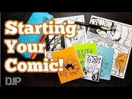 how to make your first comic book an