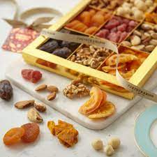 mixed fruit nut gift box large 875g