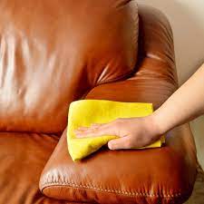 remove stains on leather furniture