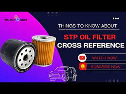 stp oil filter cross reference