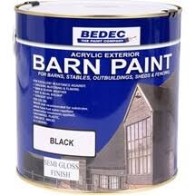 bedec barn exterior semi gloss paint
