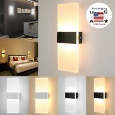 modern sconce indoor outdoor led wall