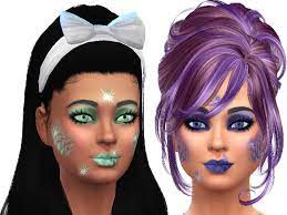the sims resource mermaid face makeup