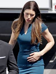 Jessica Biel has been five months pregnant with her first child.