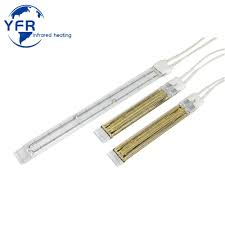 Infrared Radiation Penetration Strong Infrared Short Wave Halogen Heating  Pipe Lamp，SM52