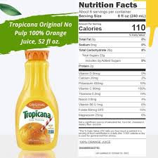 tropicana orange juice 52 fl oz