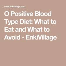 O Positive Blood Group Diet In Telugu