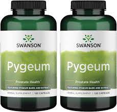 Amazon.com: Swanson Pygeum - Herbal Supplement - Men's Health Supplement -  (120 Capsules Each, 400 mg) 2 Pack : Health & Household