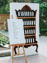 unique wedding seating chart and