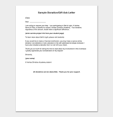 Mention the reason for the request. Donation Request Letter Template Messages Examples