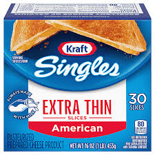 kraft cheese slices american extra