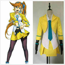 Ace Attorney Athena Cykes Kidzuki Kokone Uniform Jacket Cosplay Costume  Dress | eBay