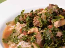 malagasy romazava meat stew with