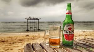 summer drinks beer bottle cup beach