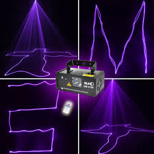 Suny Dm V150 Dmx Purple Laser Beam Stage Dj Pub Scanner