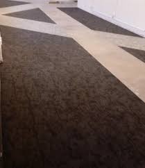 commercial wool carpet installation