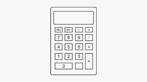 Clay os 6 a macos icon, calculator, black remote control icon, png. Calculator Icon Drawing Picture Of Calculator Hd Png Download Transparent Png Image Pngitem