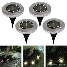2020 Solar Powered Ground Light 8 Led Landscape Lawn Light Ip65 Waterproof Outdoor Lighting For Path Garden Lawn Landscape Decoration Lamp From Light Lead 2 27 Dhgate Com