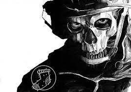 Dessin ghost call of duty