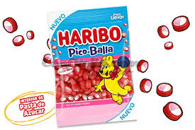 Fruit gummies and sweets, red and green, lemon and strawberry. Pico Balla Strawberry Liquorice Haribo Confitelia Com