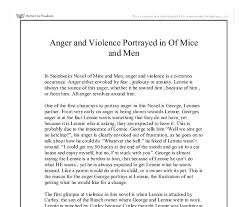 mice and men essays loneliness essays on of mice and men mice of     Marked by Teachers