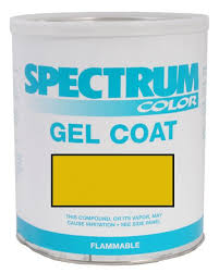 Spectrum Color Bright Yellow S152 Color Boat Gel Coat Gallon