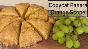 copycat panera orange scones