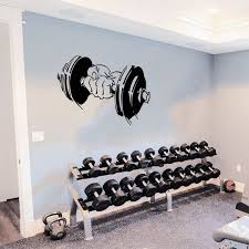 Fitness Wall Decal Workout Wall Decal