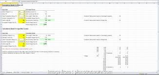 Wire Sizing Chart Nec Most Nec Loadlculation Spreadsheet