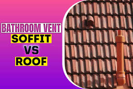 bathroom vent soffit vs roof things