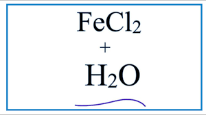 fecl2 h2o iron ii chloride water